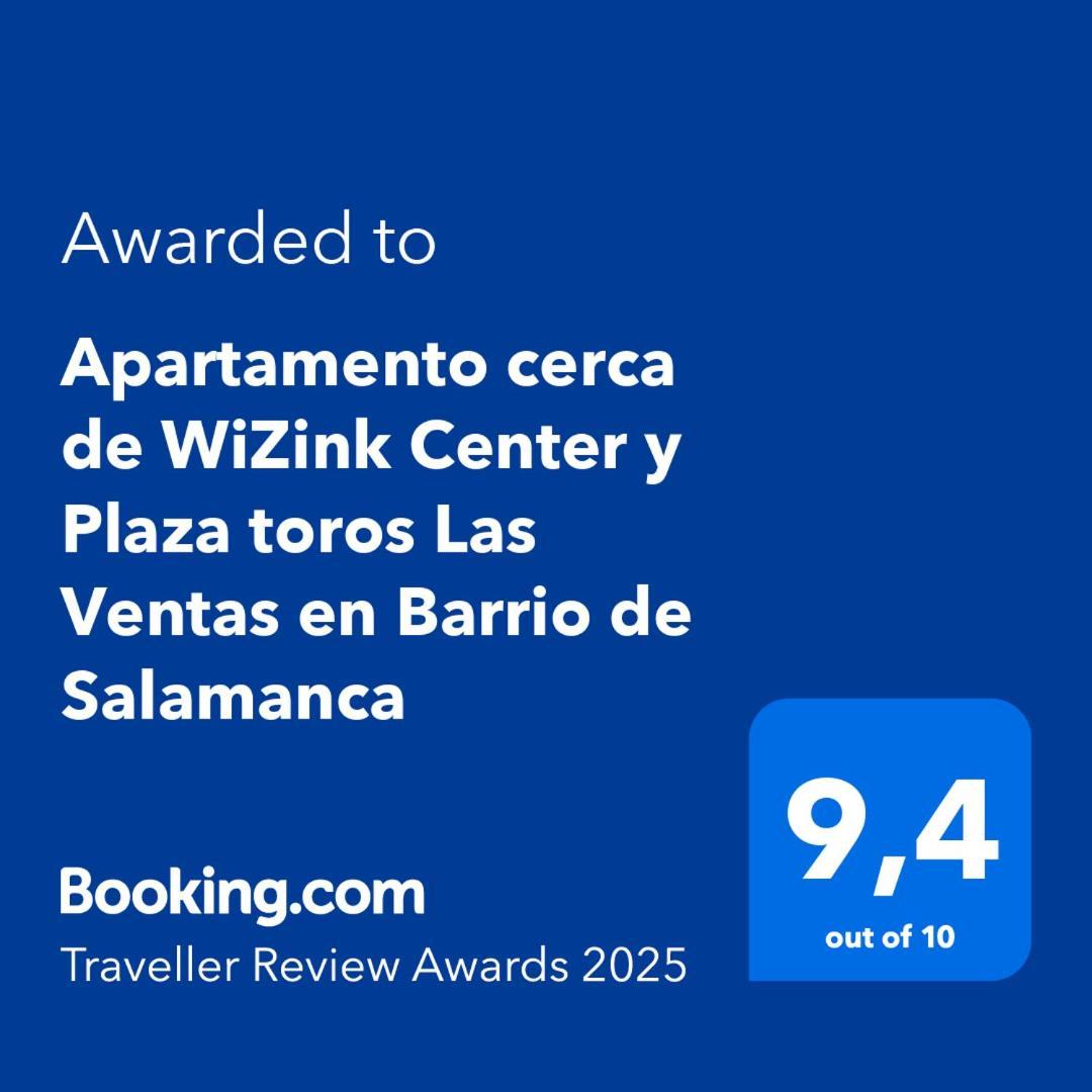 Apartamento Cerca Wizink Center Movistar Arena Y Plaza Toros Las Ventas En Barrio De Salamanca Madrid Bagian luar foto